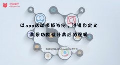 以app活动模板为例，说说自定义背景功能设计背